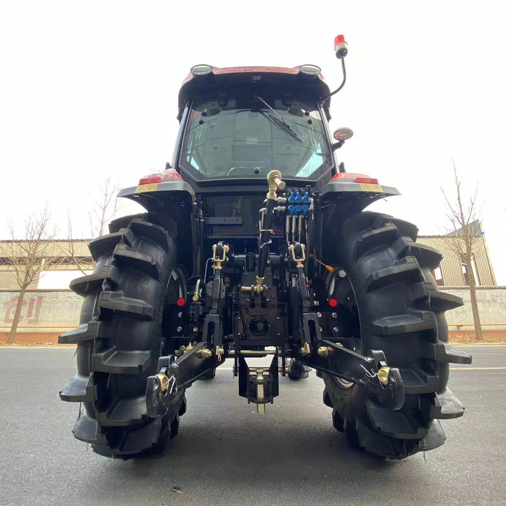 New Popular Multi-Functional 90HP Tires Best Farm Agriculture Tractors for Farm Use