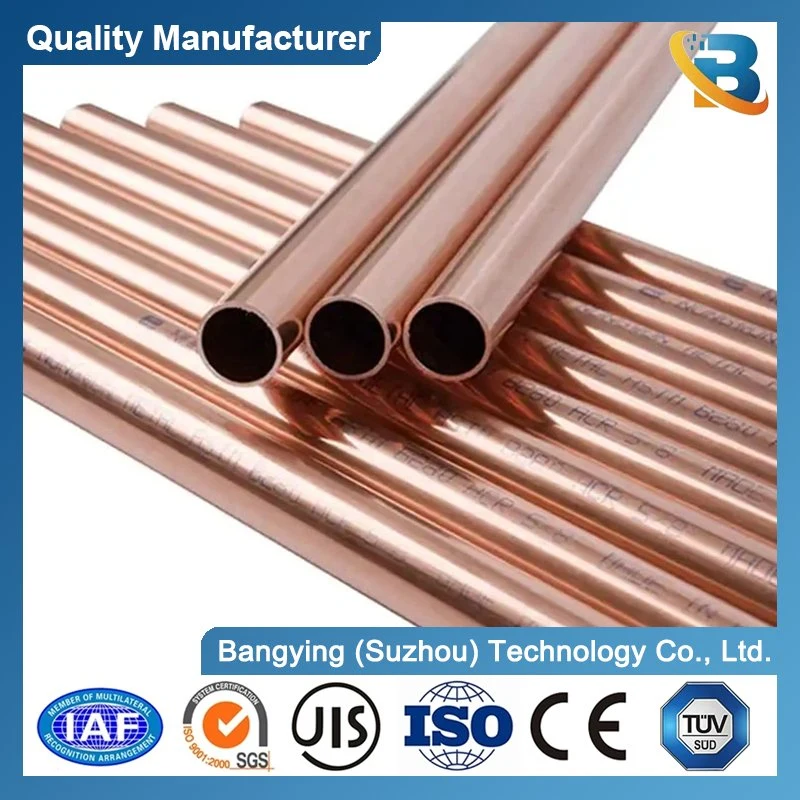 Copper Pipes Seamless Copper Tube Tube C70600 C71500 C12200 Alloy Copper Nickel Tube