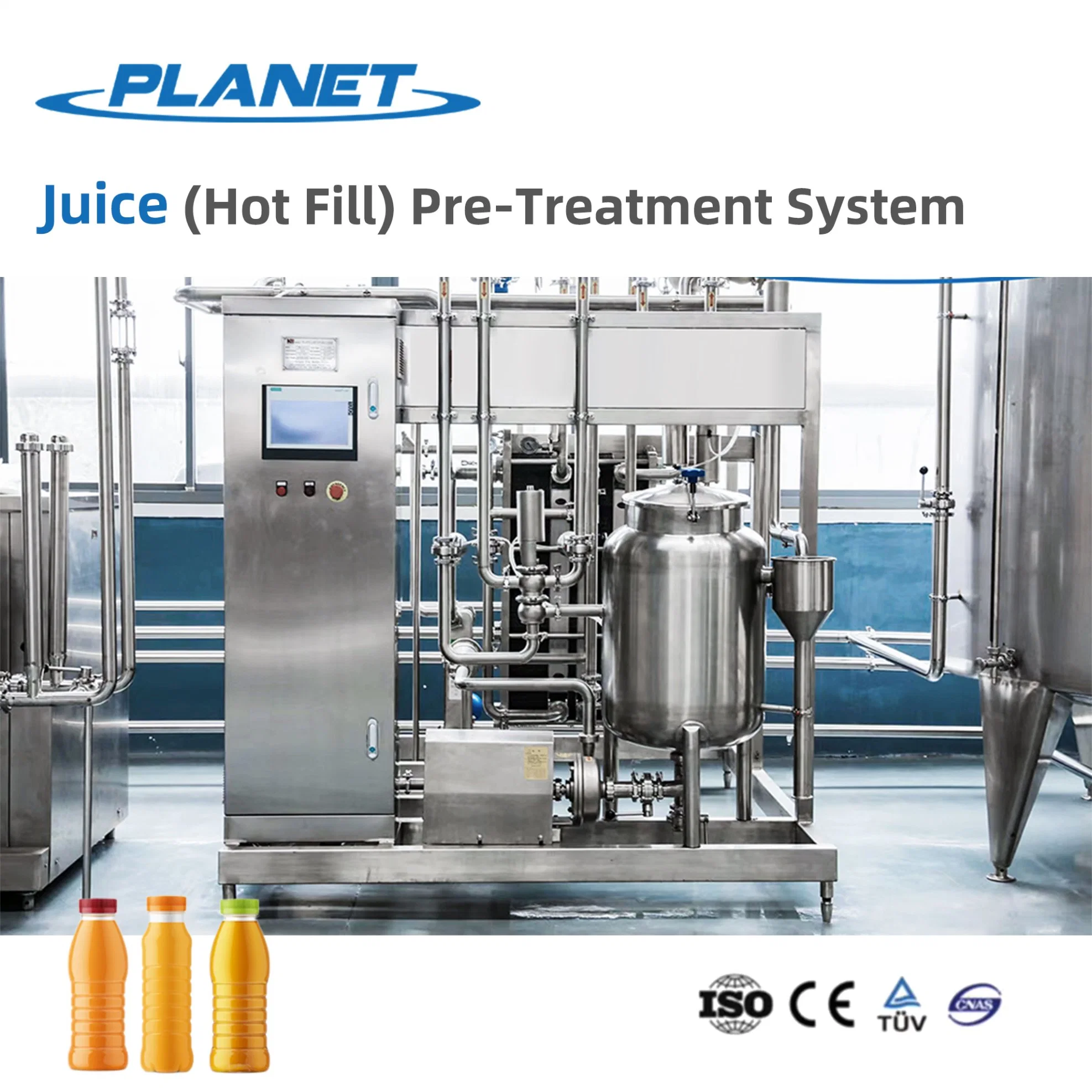 Juice Making Plant with Uth Sterilizer