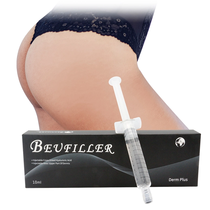 L'Acide Hyaluronique fesses Augmentation mammaire liquide par voie cutanée Big Butt l'élargissement de remplissage de l'acide hyaluronique Injection Gel 10ml 20ml