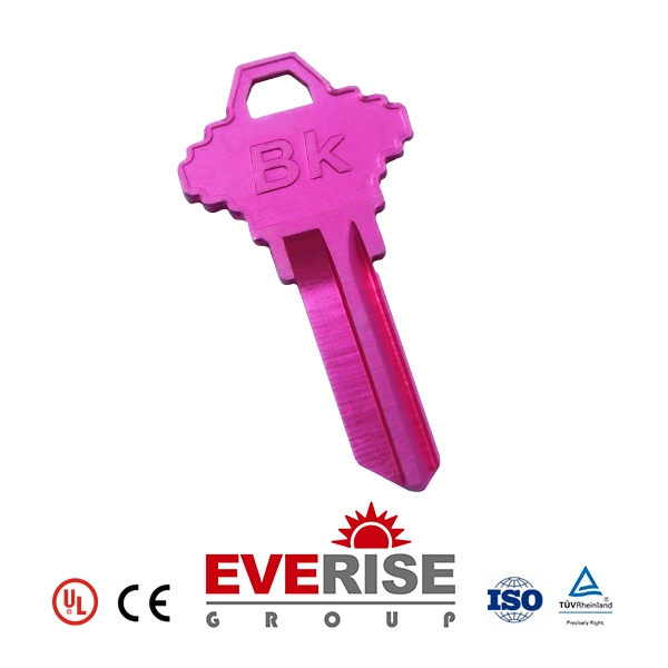 Customized High quality/High cost performance  Soft Enamel Cozy House Blank Key Door Lock Key