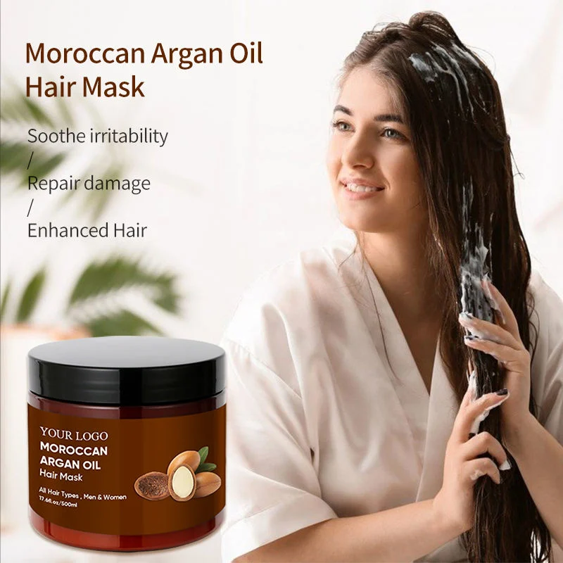 Natural Smooth Argan Oil Repair Hair Mask