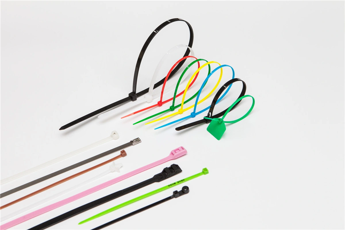 Factory Multi Colors Different Sizes Self Locking Cable Ties