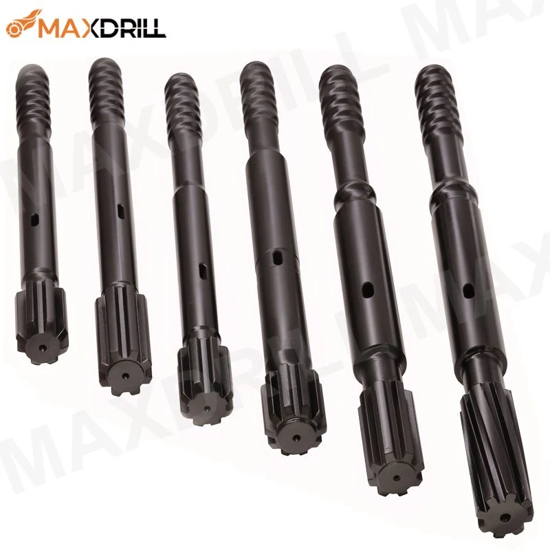 Maxdrill Hc80, Hc90 Drill Shank Adapter, Shank Drill Rod Adaptor for Top Hammer Drilling, Mining