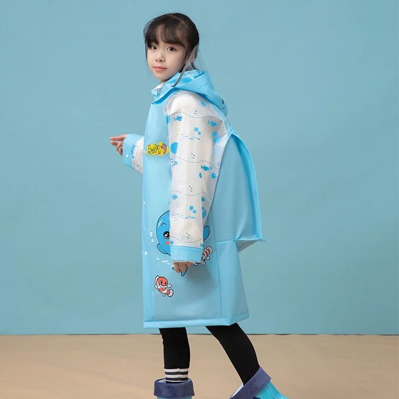 EVA Raincoat for Kids Children with Cheapest Price as Promotion Gift Disposable Raincoat Plastic Raincoat