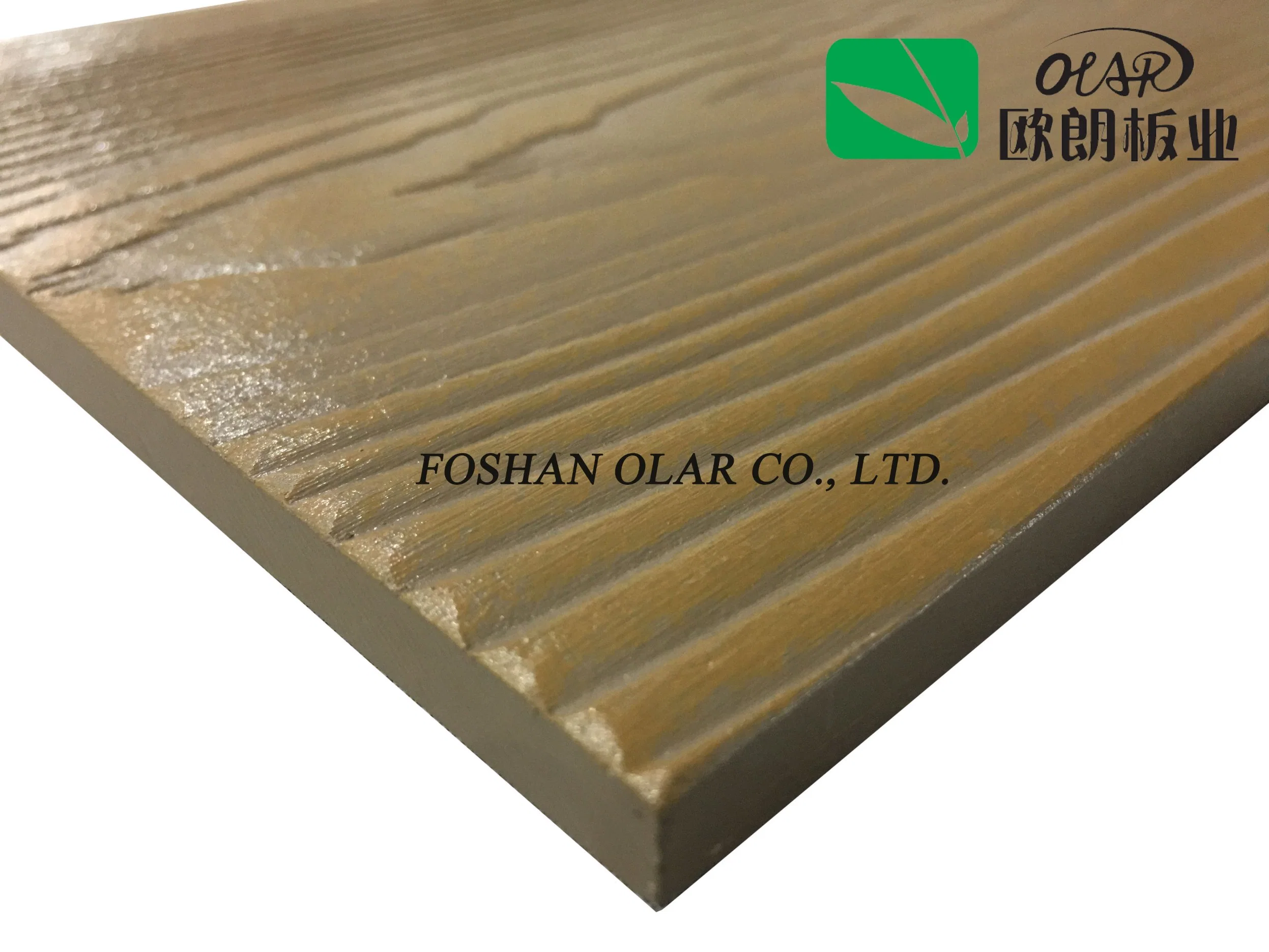 Fiber Cement Board Wooden Pattern Asbestos Free Fiber Cement Siding Board