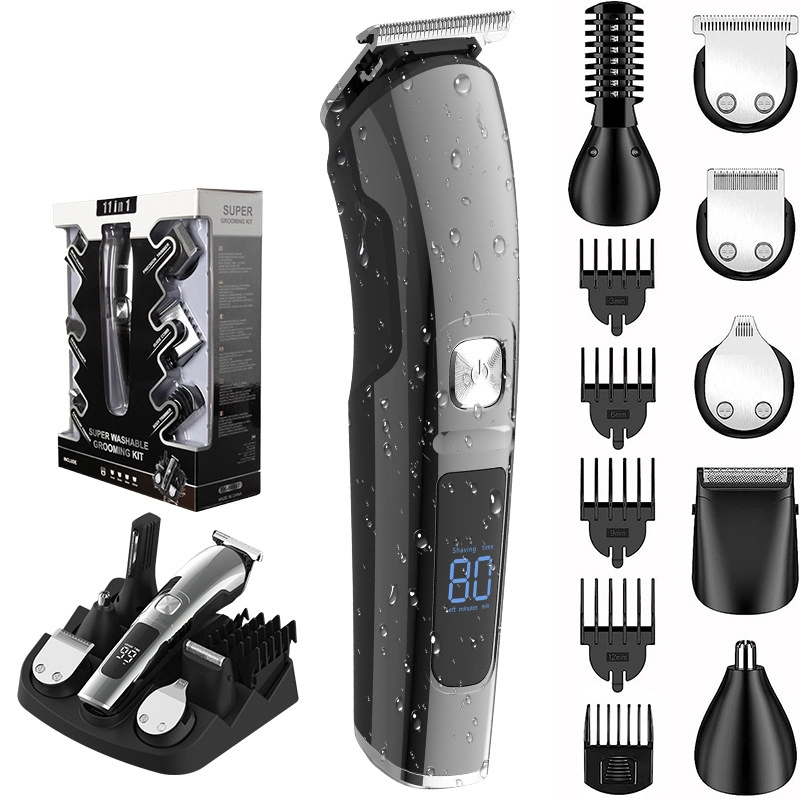 Professional Electric Hair Trimmer with Adjustable Comb Haircut Equipment