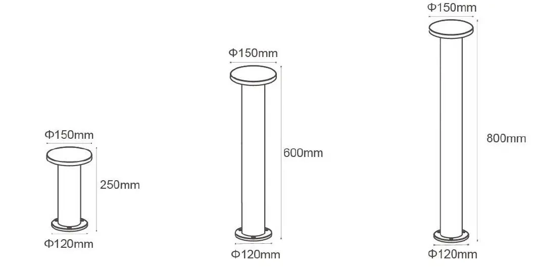 CE Approved Professional Design Solar Light in Outdoor Garden Square Parks Yard