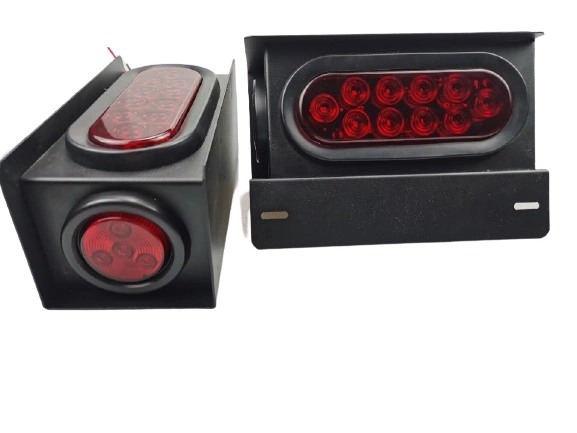LED-Anhänger LKW 2" &amp; 6" Stahl Gehäuse Box Licht