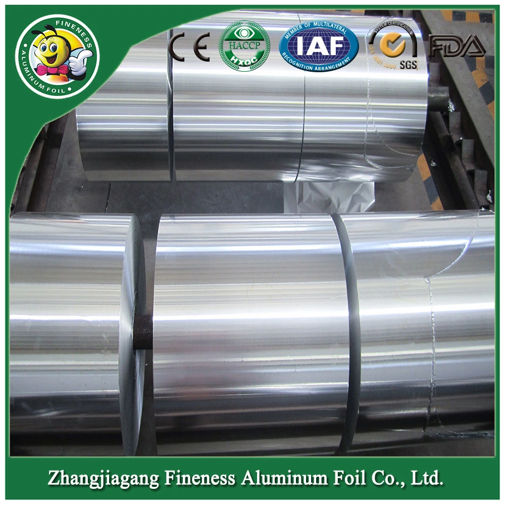 Factory Supply Competitive Price Jumbo Aluminum Foil Roll Food Container Plate Raw Material