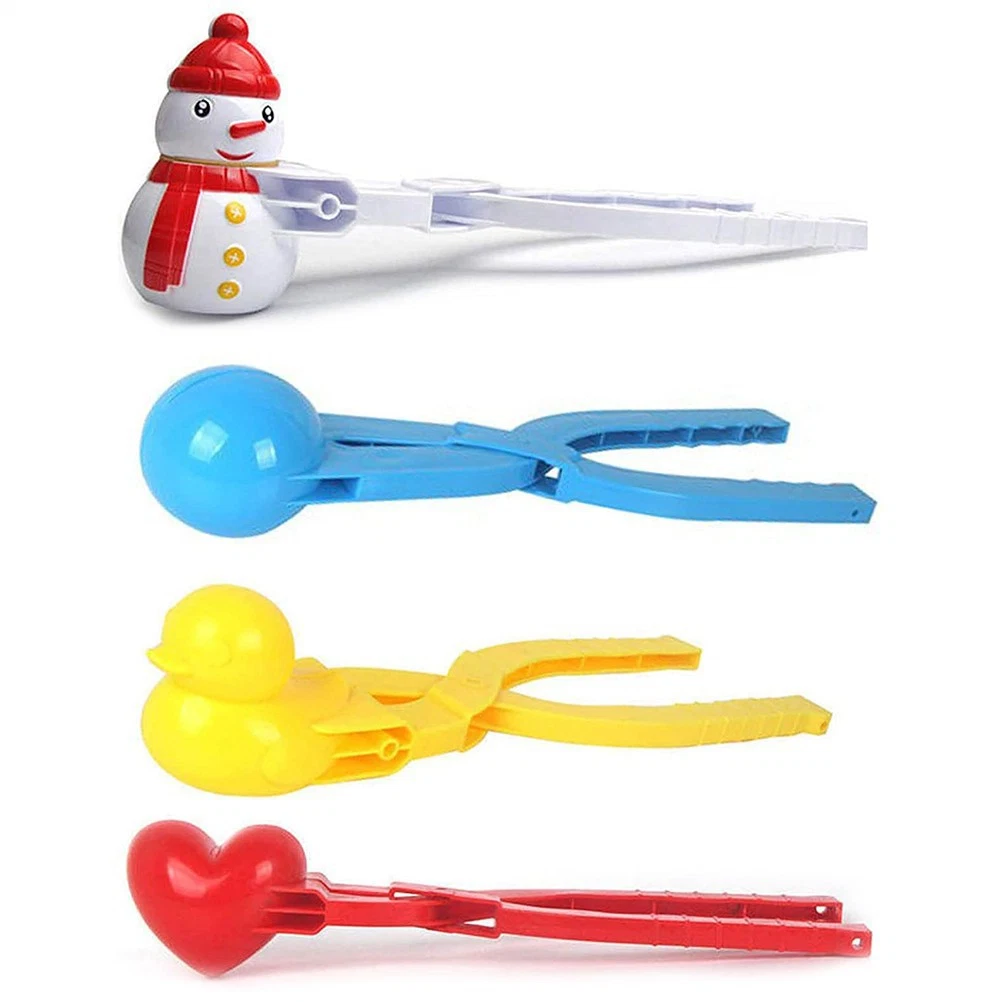 Venta caliente invierno Children's Snowball Clip de la lucha contra la playa al aire libre haciendo juguete Bola de lanzar globos de nieve Snowman artefacto Clip Bola de Nieve