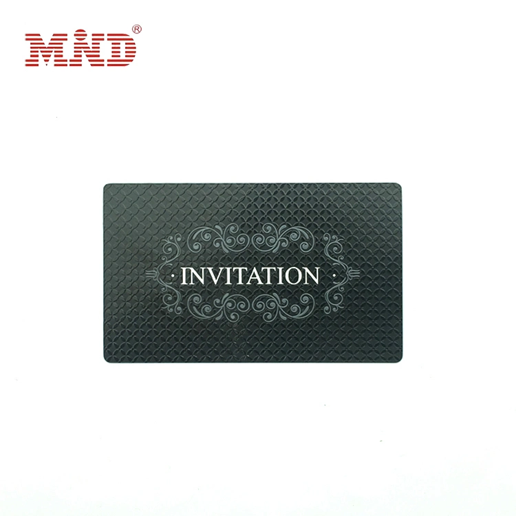 Steel Black Metal Custom Business Card