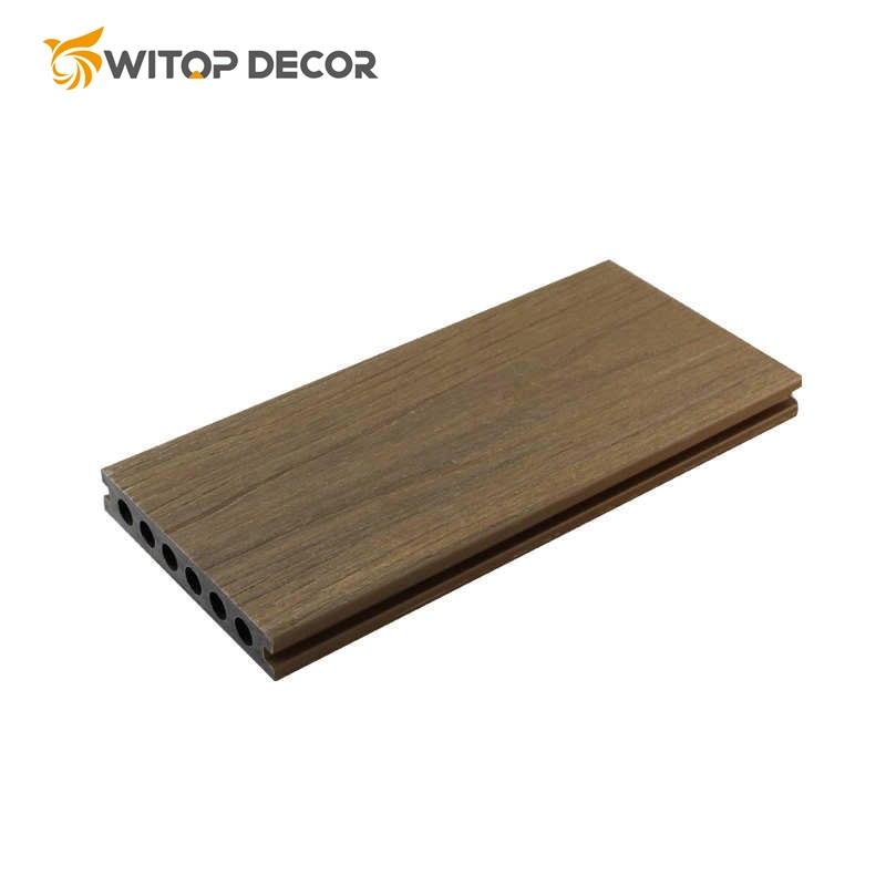 Precio de descuento de suministro de fábrica WPC Co-Extrusion Decking