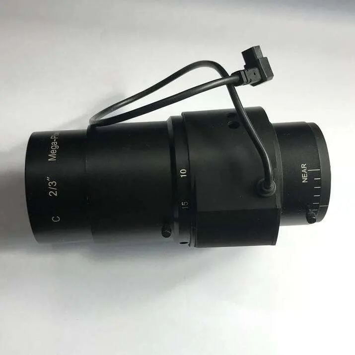 2/3" Image Format Aperture No 1.4 F1.4 DC Auto Iris 10-60mm C Mount Varifocal 6X Zoom CCTV IR Lenses Lens for Industrial Vision System