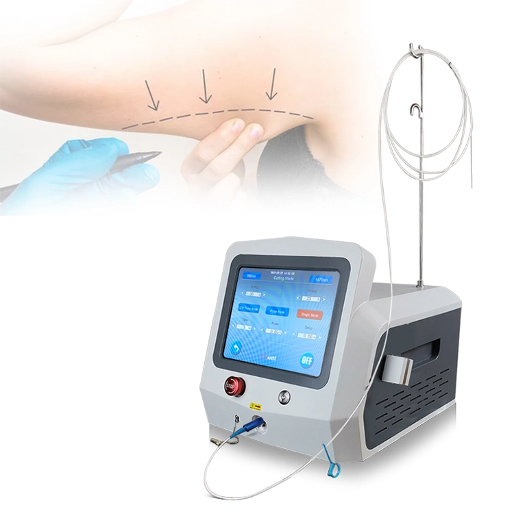 La lipólisis láser Dual-Wavelength láser de eliminación de la vena