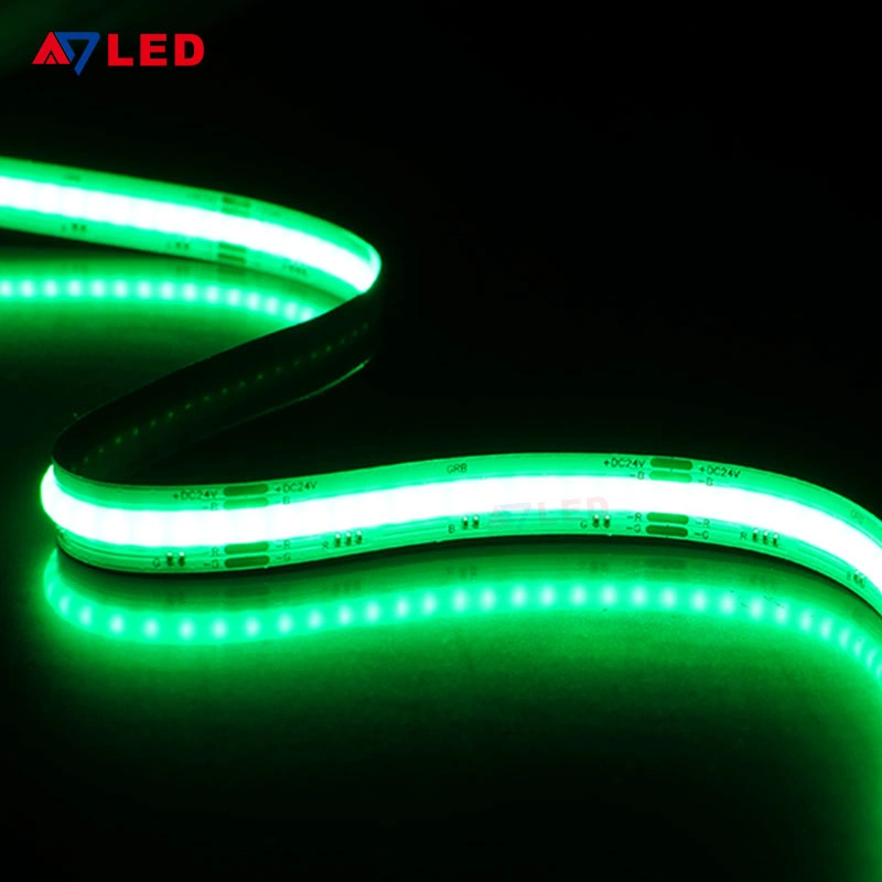Factory Price 24V 10mm RGB COB LED Strips for Aluminum Profile