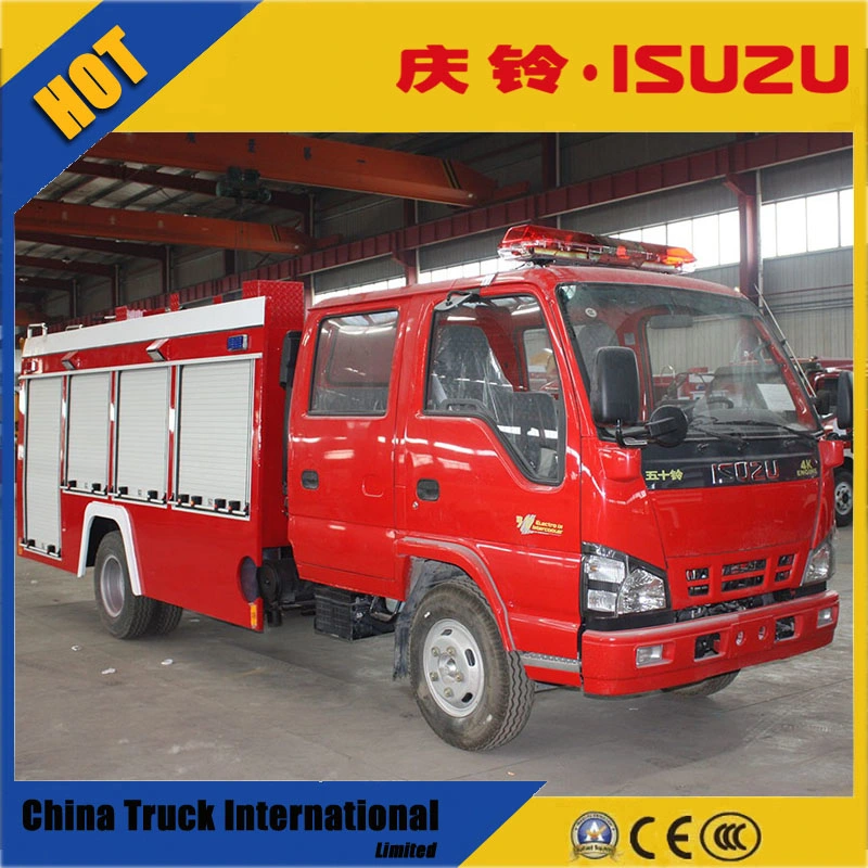 Npr 600p 4*2 120HP Used Fire Vehicle