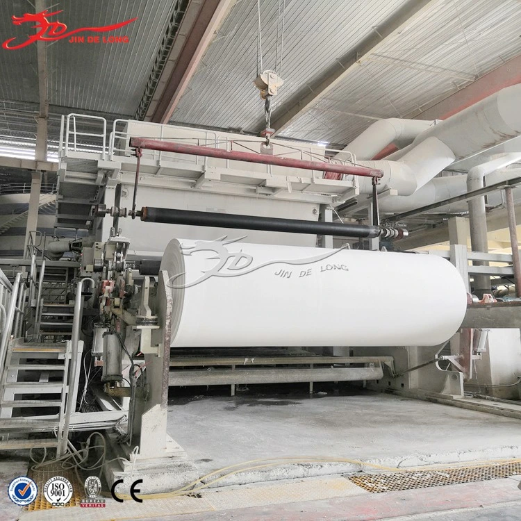 Large Capacity High-Speed Crescent Toilet Paper Machine Jumbo Roll Paper Production Machinery