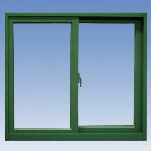 Ventana corrediza de aluminio mosquitera, 45 kgs cada aleación 6063 Sash