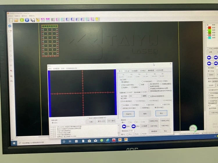 Picosecond Glass Laser Cutting Machine/ Ultra Clear Glass Laser Cutting Machine