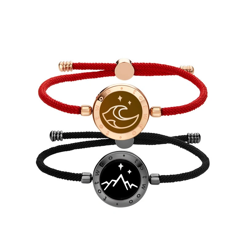 Sun Moon Lover Stainless Steel Jewelry Simple Couple Bracelet