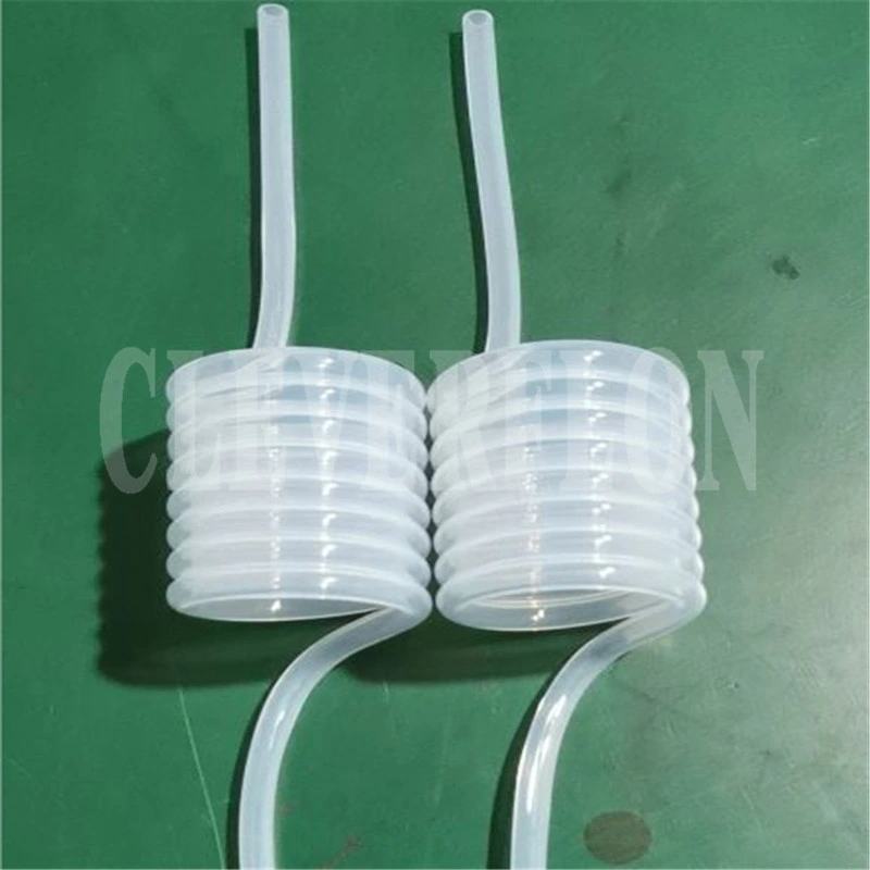 Transparent FEP Coil Air Spiral Hose Pipe