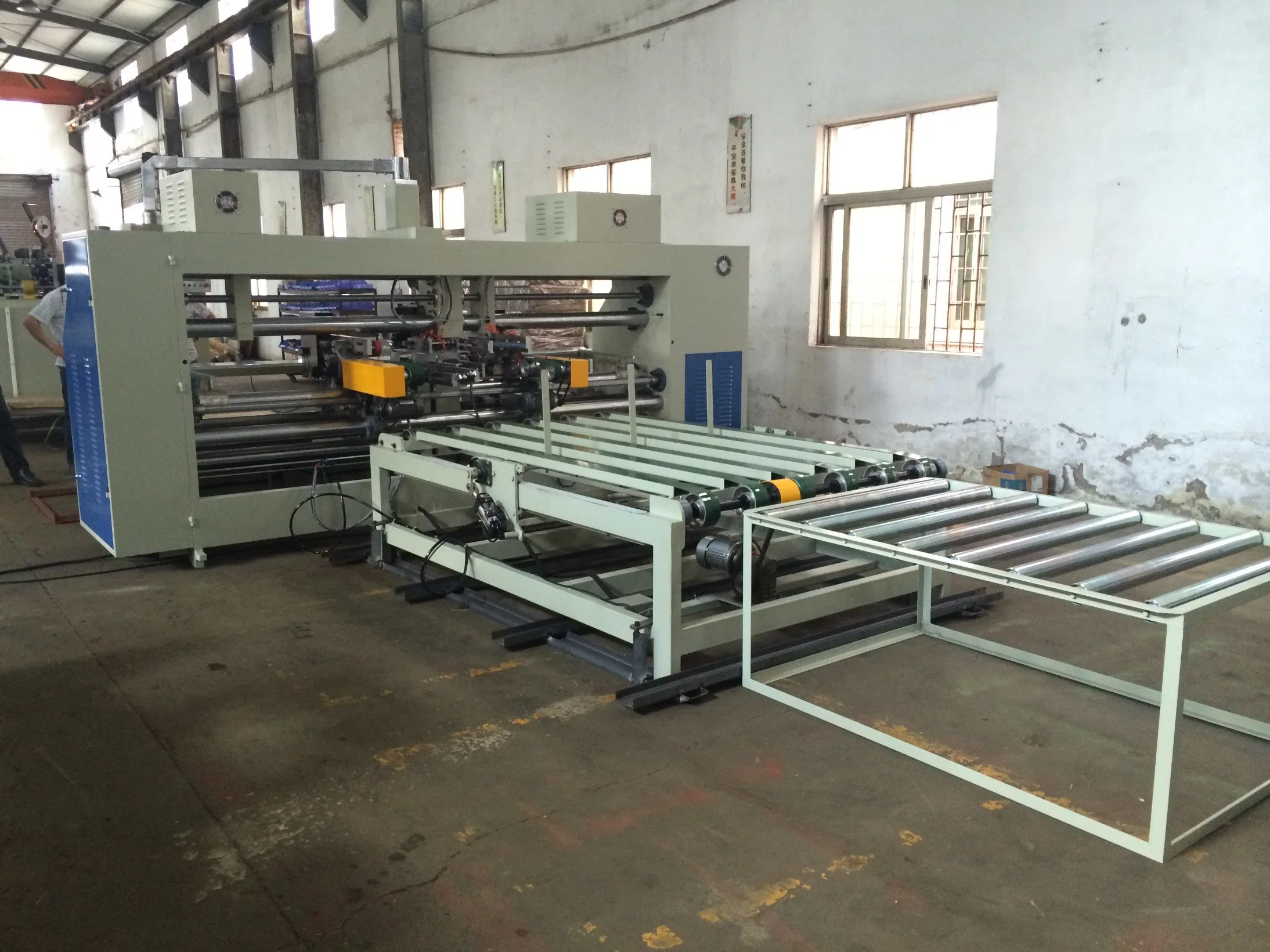 Double Pieces Paperboard Stitcher Stapler Machine