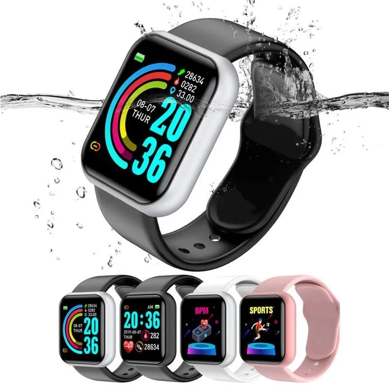 D20 Y68 Waterproof Smart Watch Series Plus Bracelet Smartwatch Plus Band_Smart