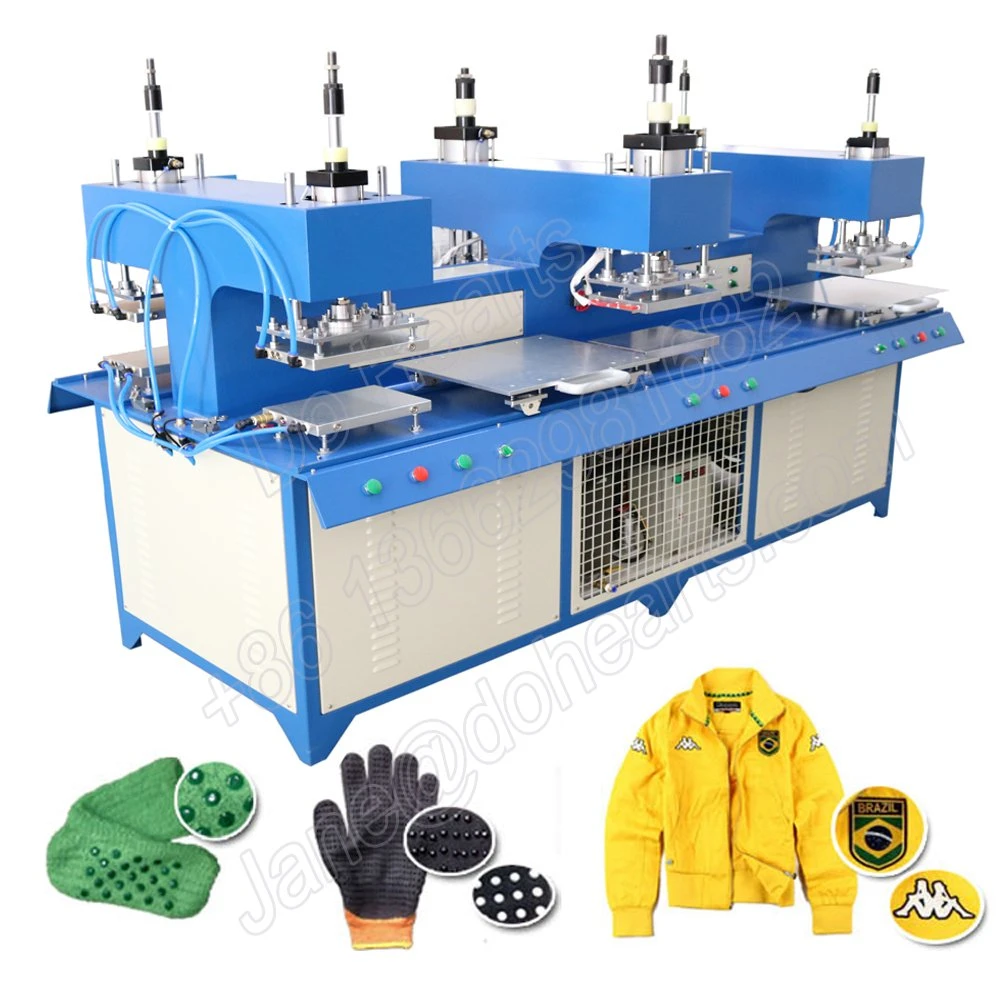 Full Automatic Soft Silicone/PVC Label Making Machine for Cloth Tshirt