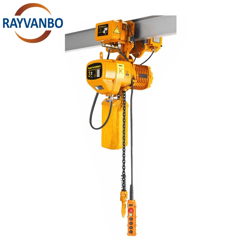 0.5ton 3ton 5 Ton CE Low Headroom Electric Chain Hoist with Factory Price