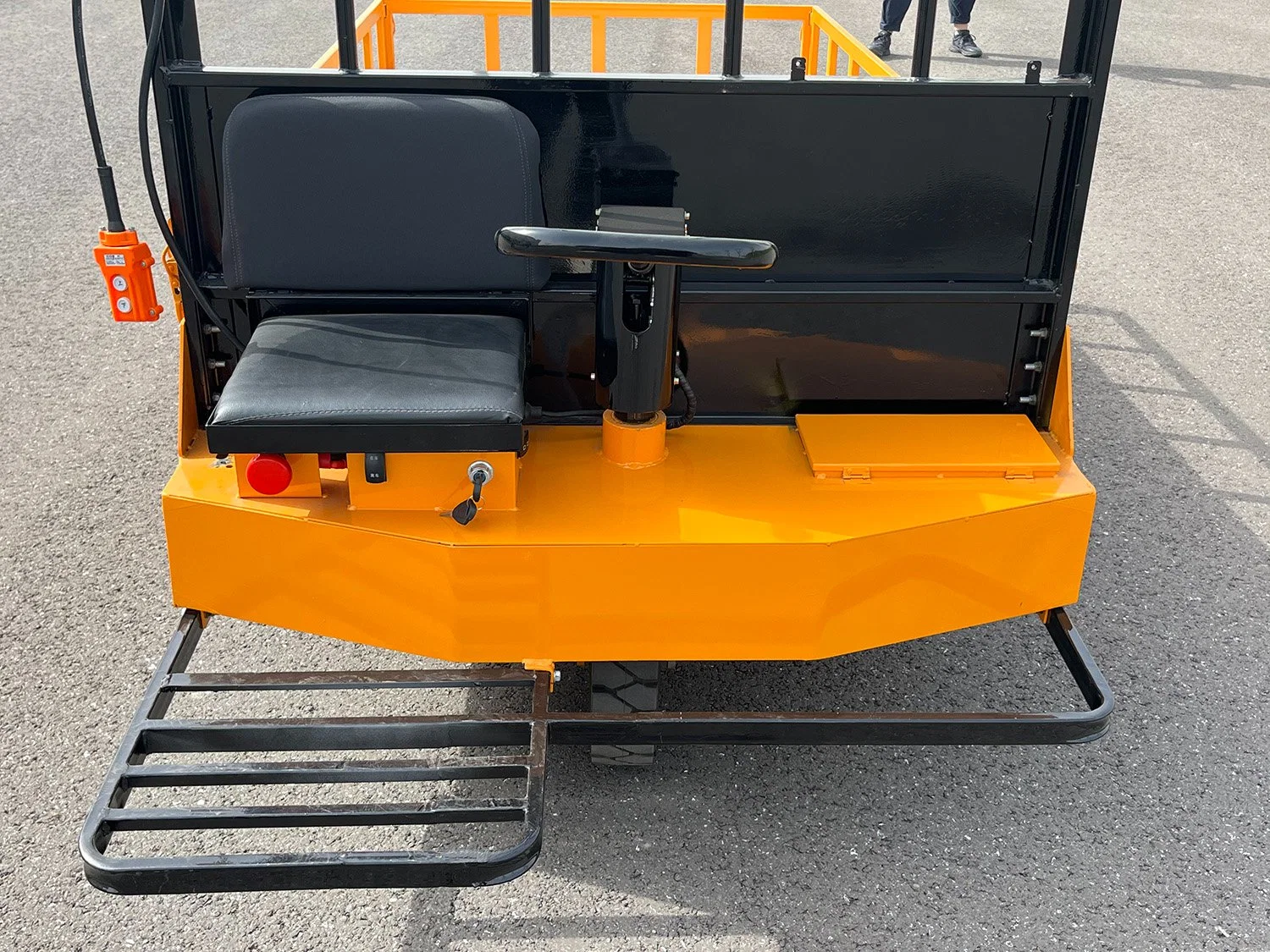 Quality Assured Drivable Electric Logistics Lift Table Trolley for Sale