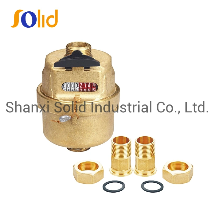 Class C Manufacturer Brass Volumetric Type Rotary Piston Cold Water Meter Manufacturer