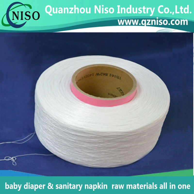 Diaper Raw Materials Highly Elastic 720d Spandex Yarn for Adult Diaper