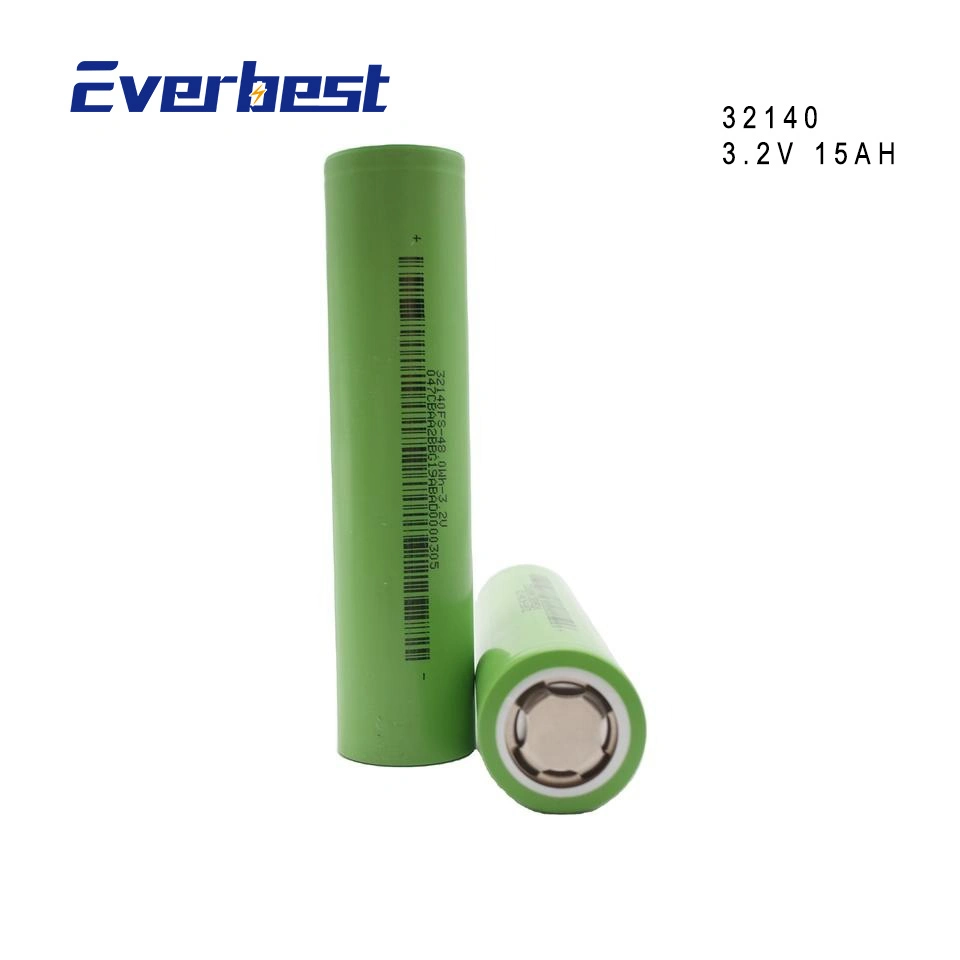 High Capacity Long Life Rechargeable 3.2V 15ah Lithium Ion LiFePO4 Battery Cells