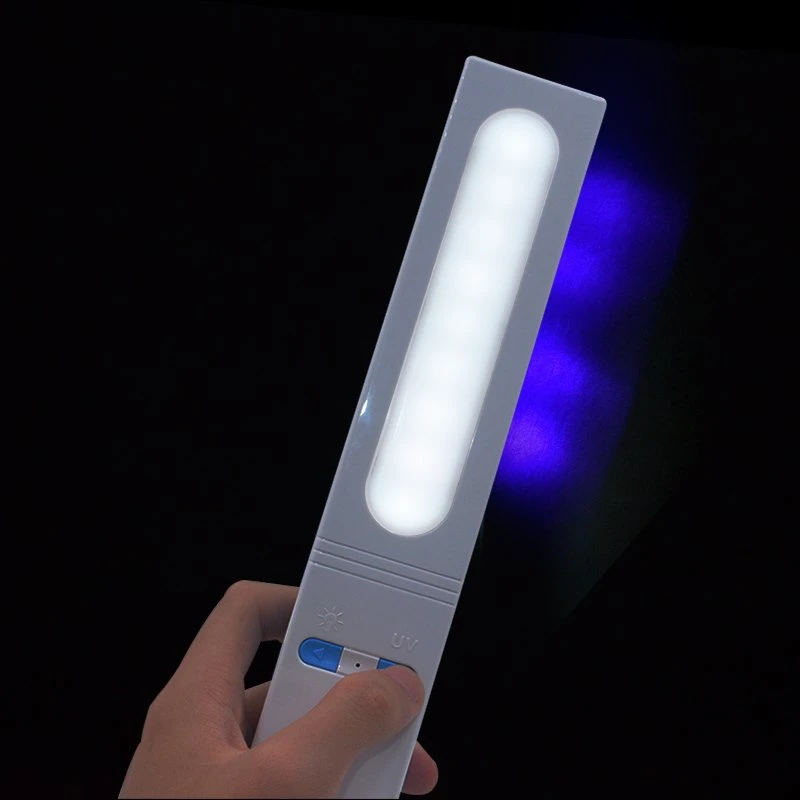 Mini Portable LED UV Sterilizer Stick Handheld Light UVC Disinfection Stick Hand UV-C Germicidal Stick Manufacturers