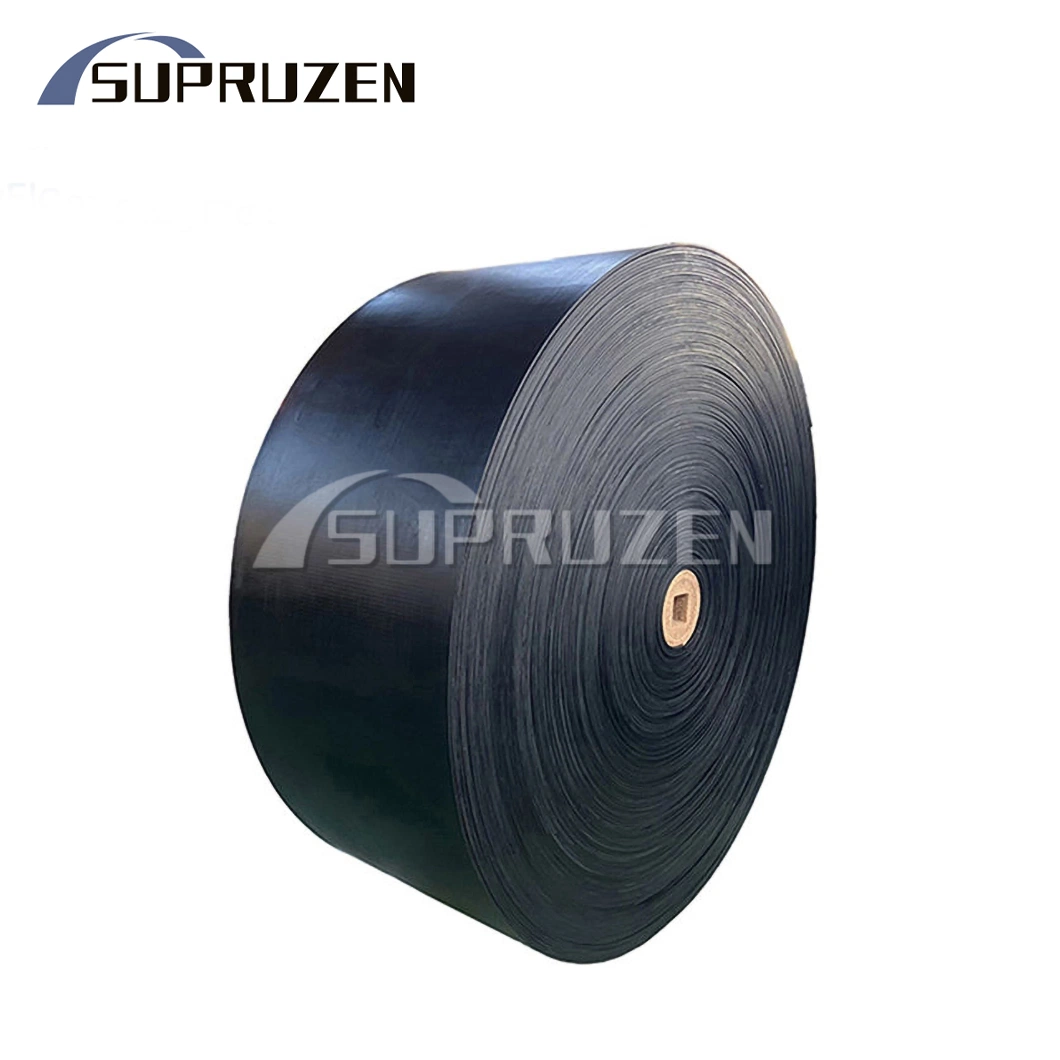 Sunmu Industry Steel Cord Rubber Conveyor Belt China Suppliers 0.4kw - 22kw Power Durable Rubber Conveyor Belt Used for Vertical Rubber Belt Conveyor