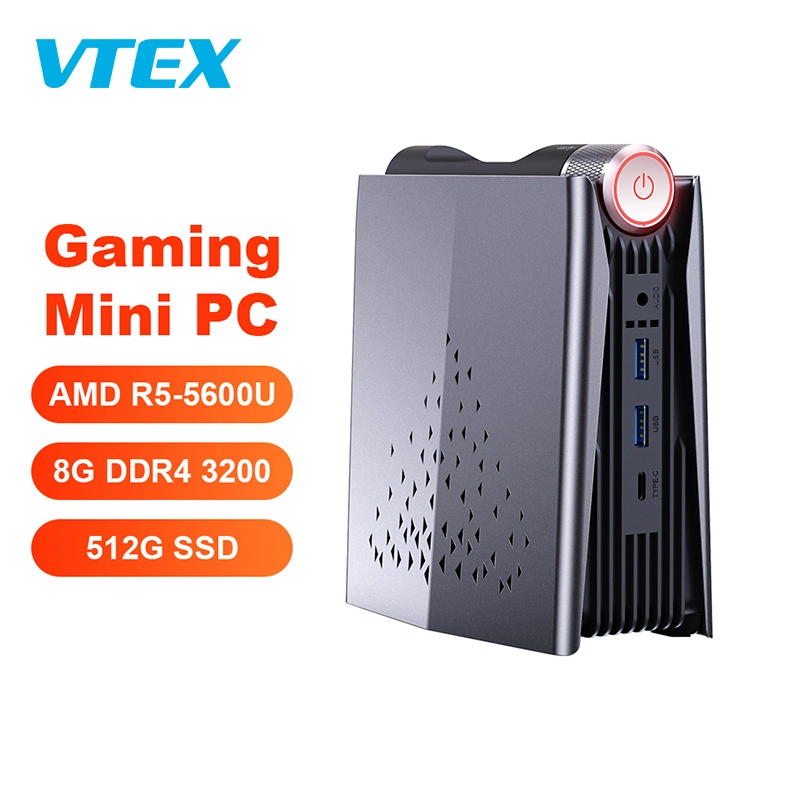 Minipc Manufacture Supplier OEM ODM AMD Small Mini Computer High-End Timing, Automatic Boot Gaming Business Nuc Mini PC Portable