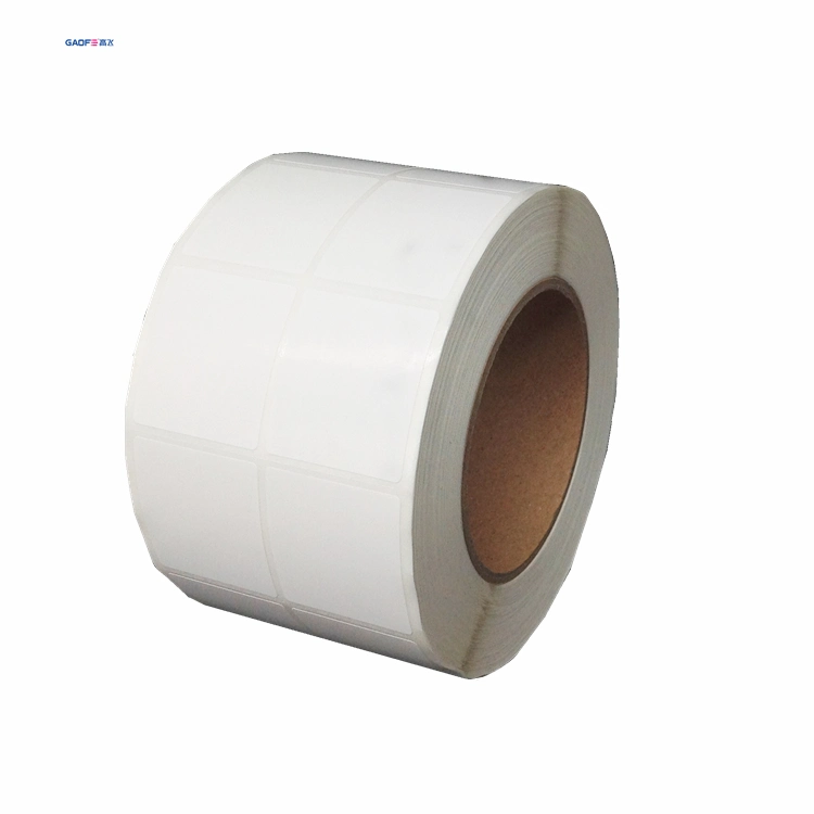 Jumbo Roll Pet Label Material Barcode Printing Matt Surface Pet Label