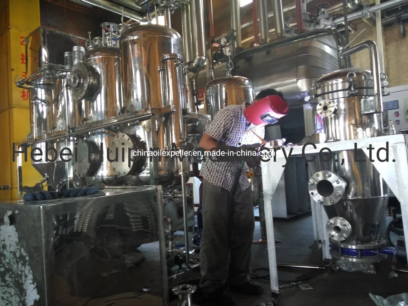 Vegetable Oil Refinery Line for Food Cooking Oil