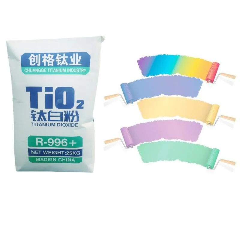 Chuangge dióxido de titanio R-996 Rutil Pintura a base de agua