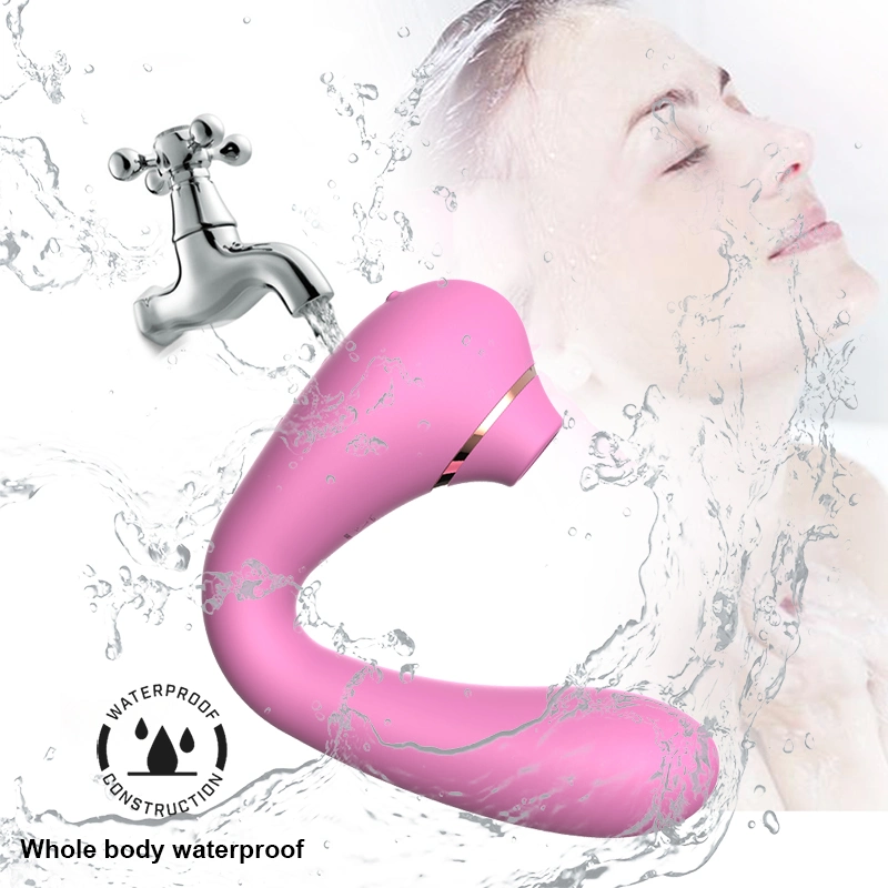 Sex Toy Store Wholesale Silicone Vagina G Spot Massager Sucking Clitoris Nipple Vibrator