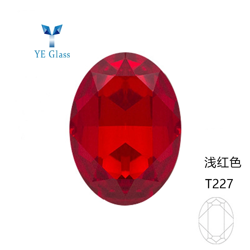 Manufacturer of Glass Rhinestones in Oval Shape