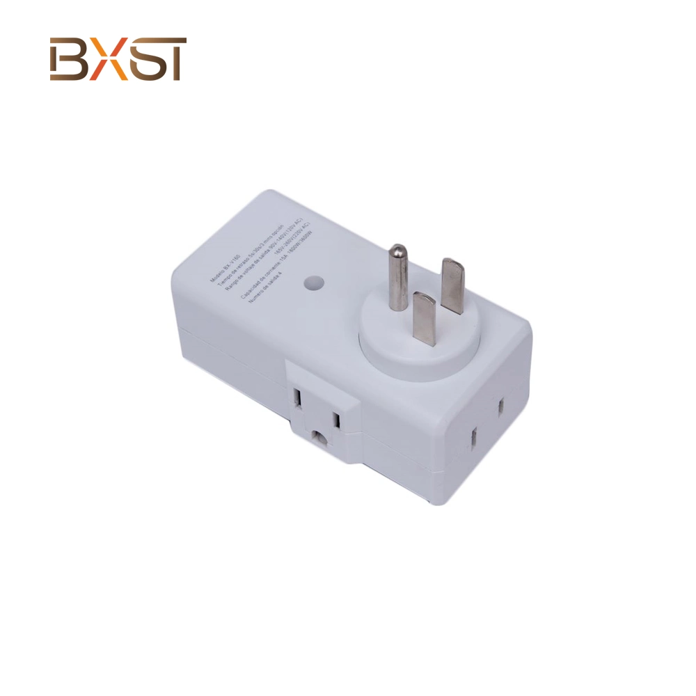 Bxst-V160 Protector automático de voltaje 120V con enchufe giratorio