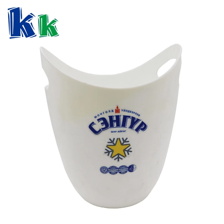 Premium Drink Promotional Plastic and Metal Ice Bucket