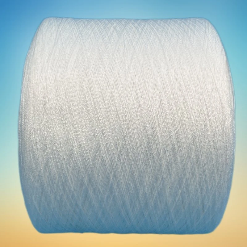 Factory Wholesale/Supplier Raw White Ne20 to Ne60 Spun Polyester Sewing Thread