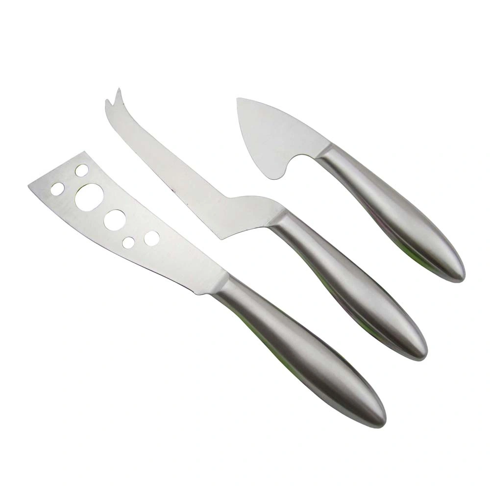 3PCS Multifunctional Cheese Knife Set with Hollow Handle Cheese Tool
