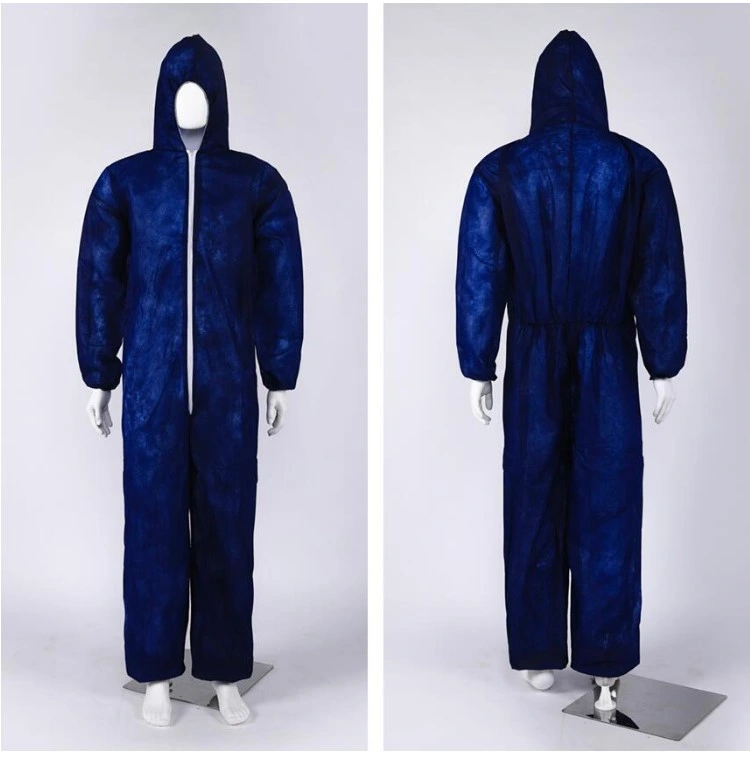 SJ Microporous Disposable Coveralls High quality/High cost performance  Breathable Hooded Zip Opening Protective Farm Food Industry Workwear