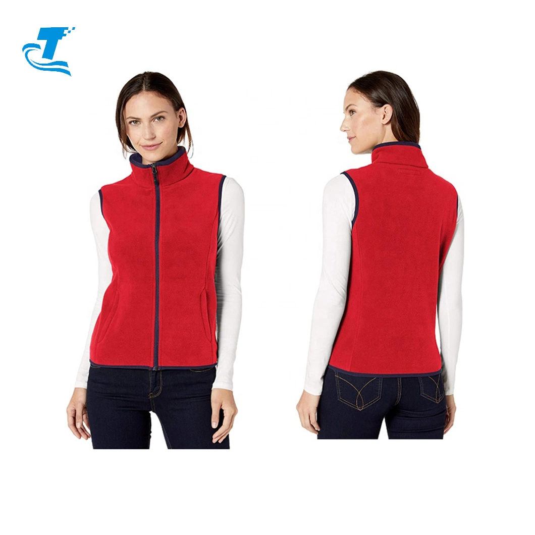 Winter Fashion Women Polar Fleece Gilet, Bodywarmer, Waistcoat, Vest