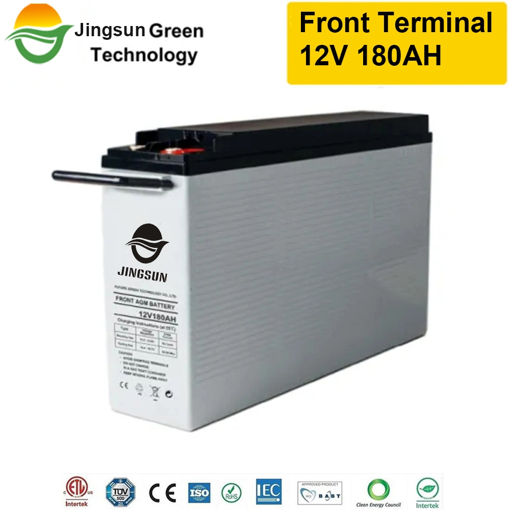 Jingsun 2022 12V 180ah Gel Sealed Deep Cycle Battery for Solar System