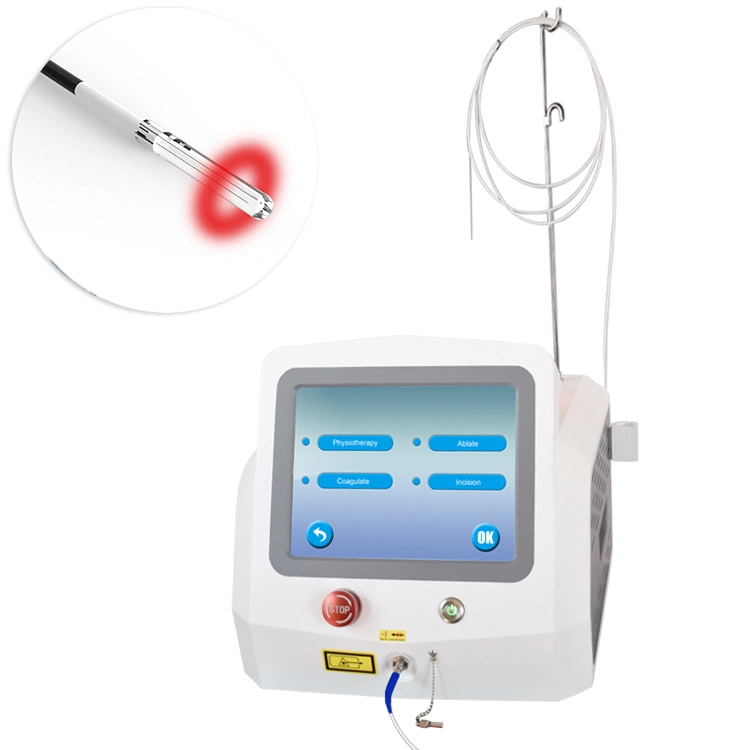 Best Quality Triangelaser Evlt Laser 1470nm Phlebology Endovenous Treatment Varicose Veins Ablation Leg Spider Veins Removal Laseev Dual Laser 980nm 1470nm